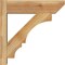 Ekena Millwork Balboa Slat Rough Sawn Outlooker, Western Red Cedar, 6"W x 20"D x 20"H OUT06X20X20BOA06RWR - alternate 3